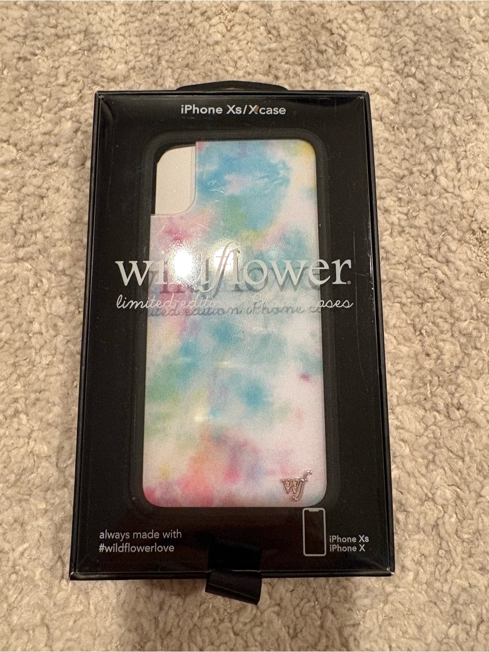 Wildflower iPhone X xs phone case